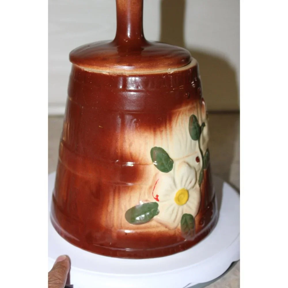 Cookie Jar - American Bisque - Butter Churn